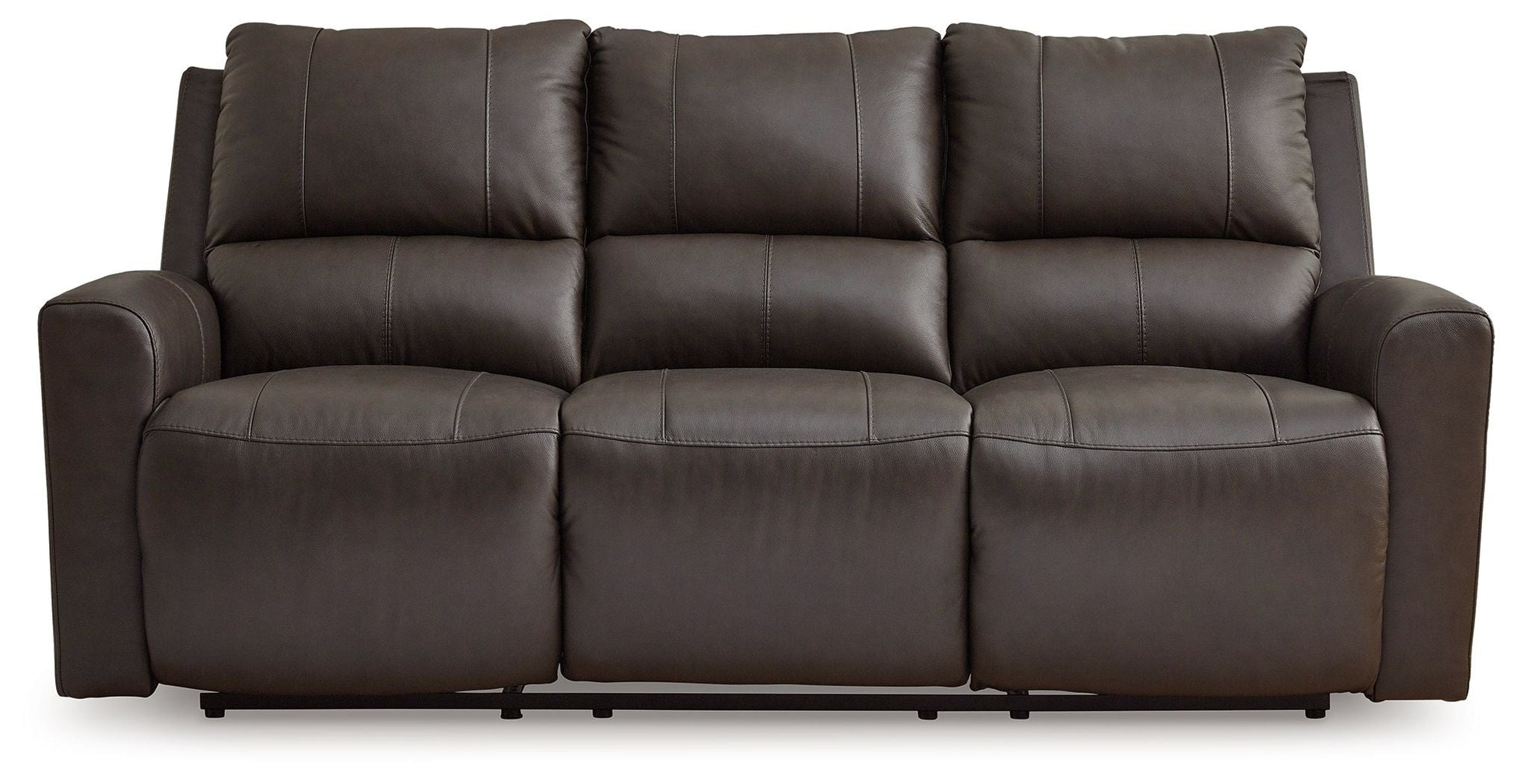 Signature Design by Ashley® Boxmere - Storm - Reclining Power Sofa | Meri Furniture