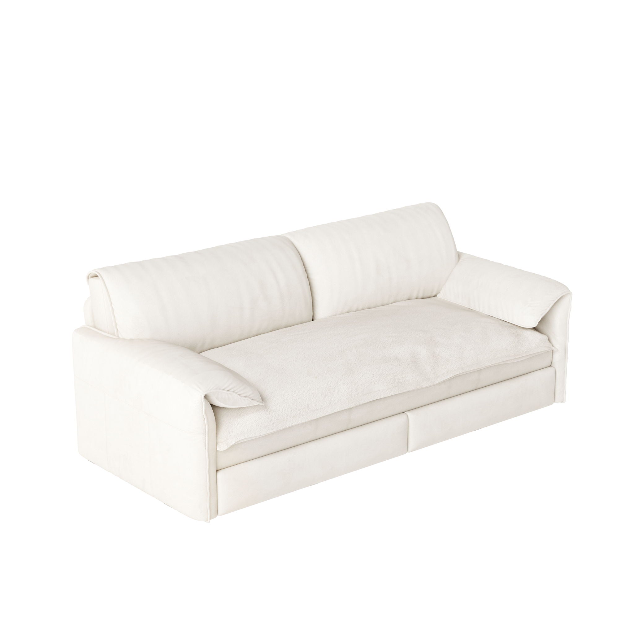 Queen Pull Out Sofa Bed, 3 In 1 Convertible Sleeper Sofa With Side Storage