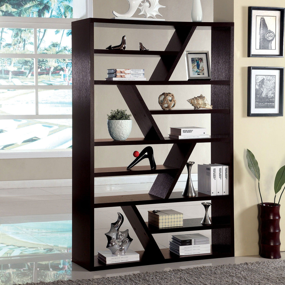 Kamloo - Display Shelf - Espresso