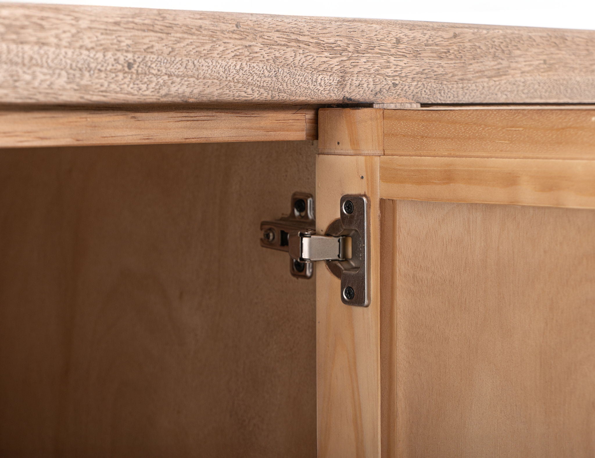 Atenas - Console With 4 Drawer And 2 Doors - Brown