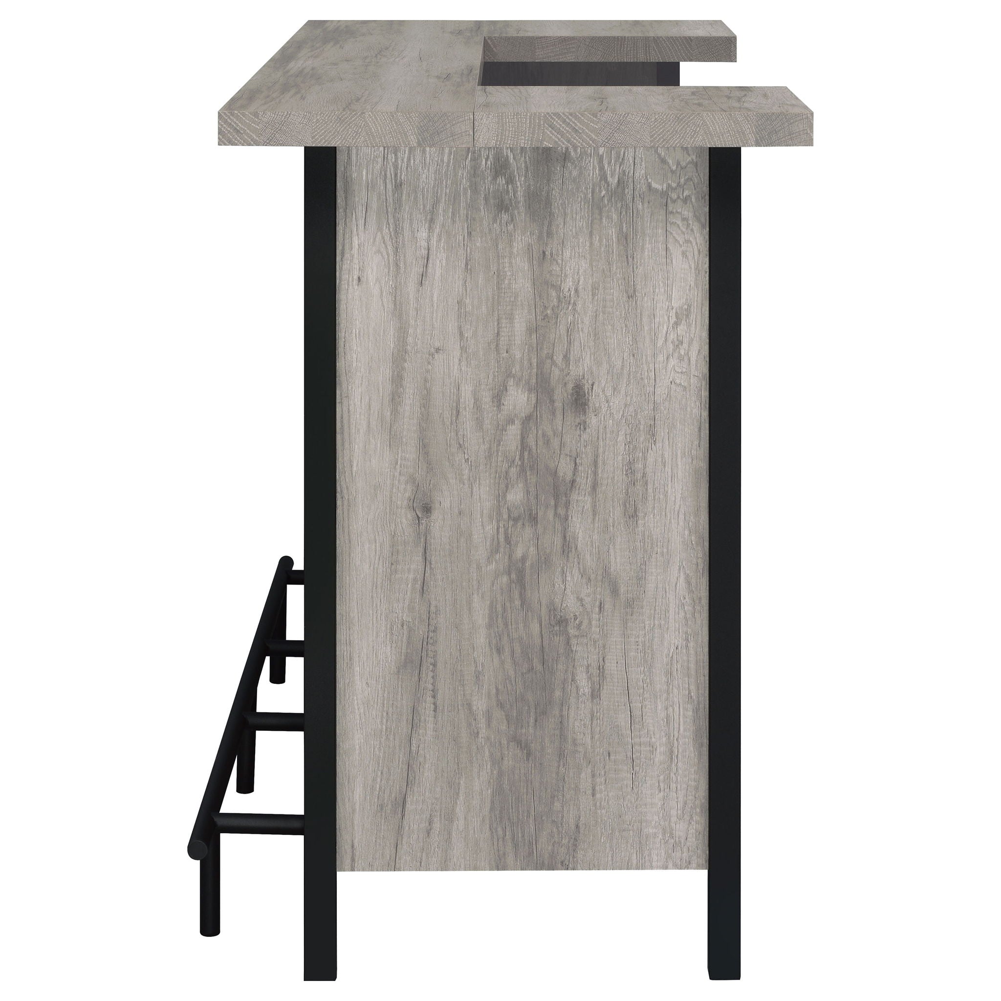 Menimen - Freestanding Bar Unit - Gray