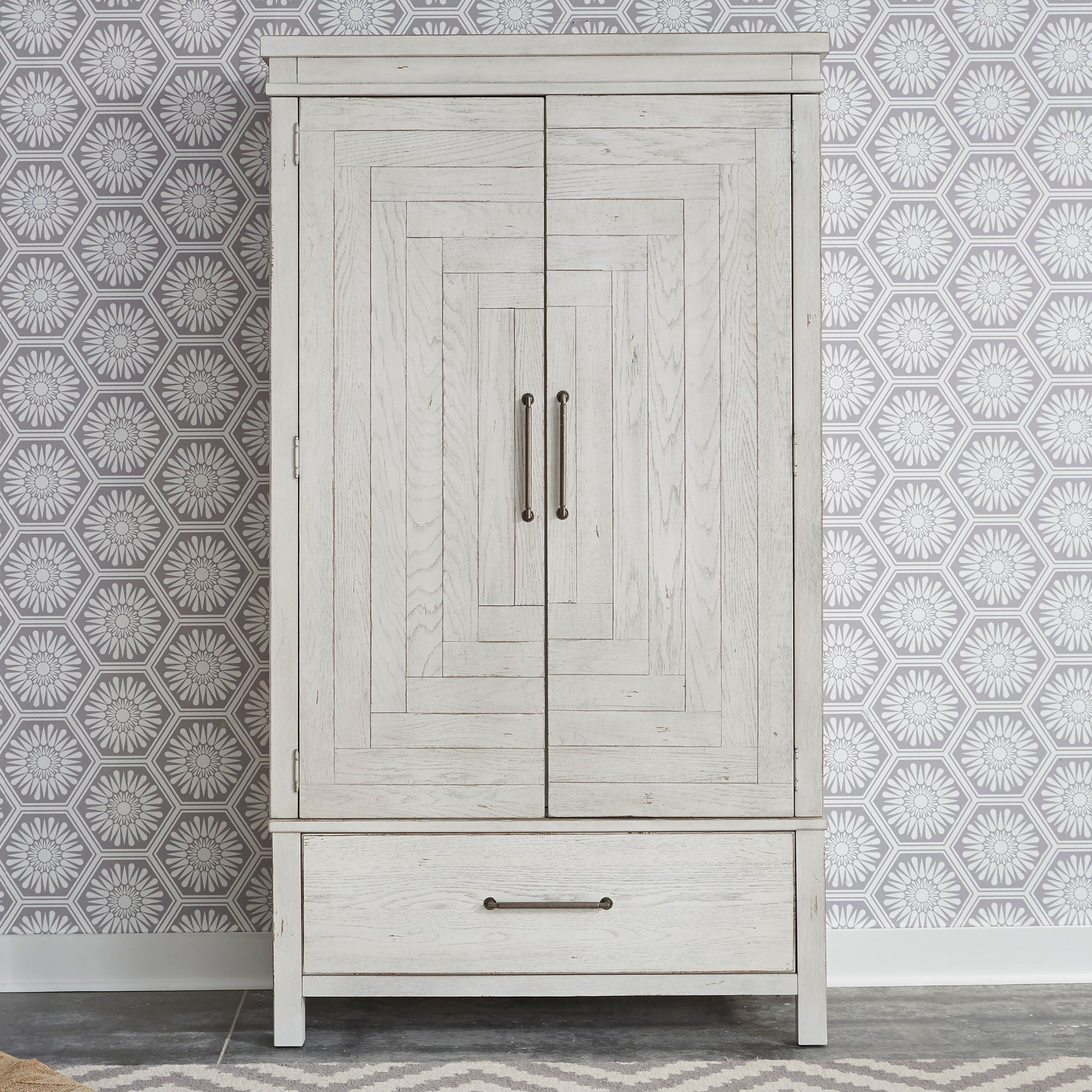 Liberty Furniture Modern Farmhouse - Armoire | Meri Furniture
