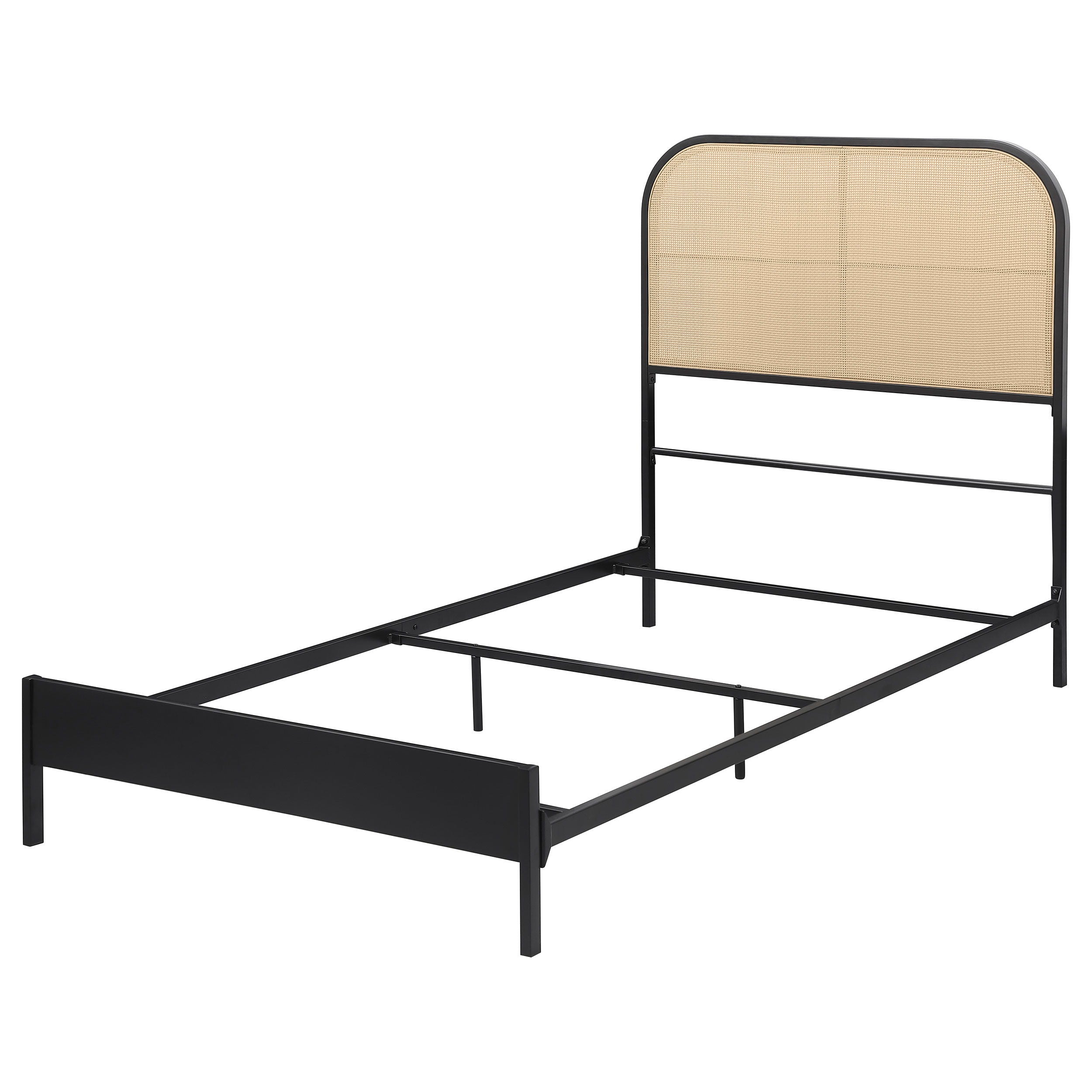 Coaster Fine Furniture Amherst - Radio Weave Rattan Metal Bed | Meri Furniture