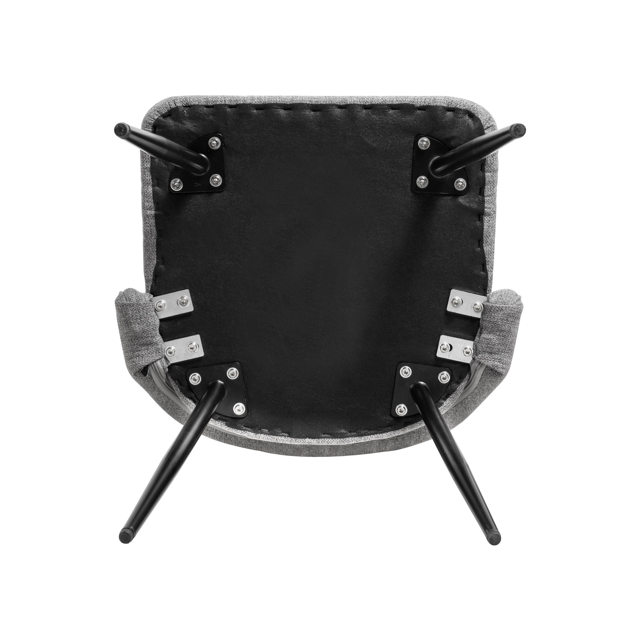 Chair With High Resilience Filling, Adjustable Feet For Kitchens (Set of 4)