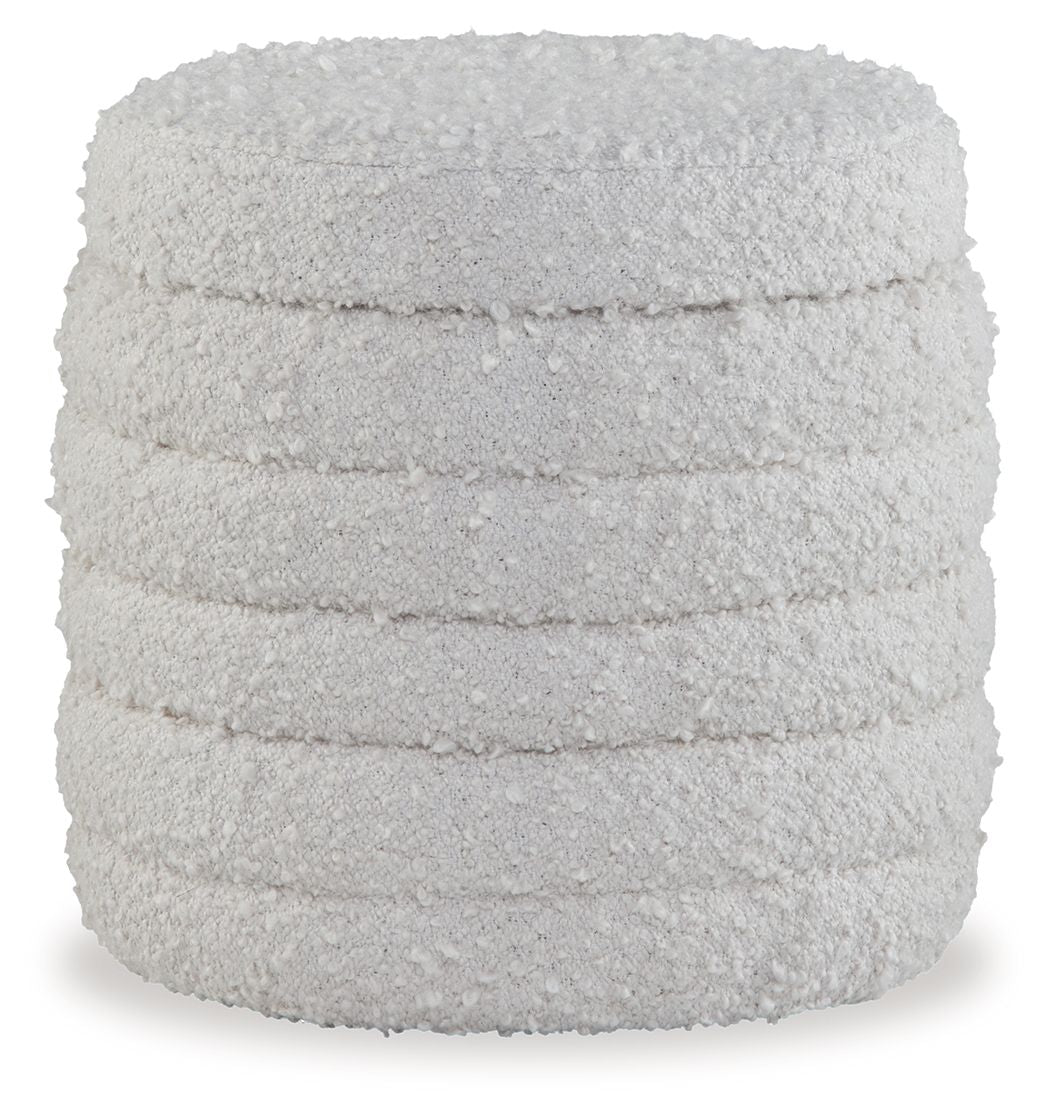 Signature Design by Ashley® Duntler - Ivory - Storage Ottoman | Meri Furniture