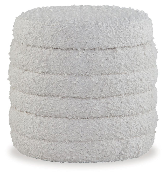 Signature Design by Ashley® Duntler - Ivory - Storage Ottoman | Meri Furniture