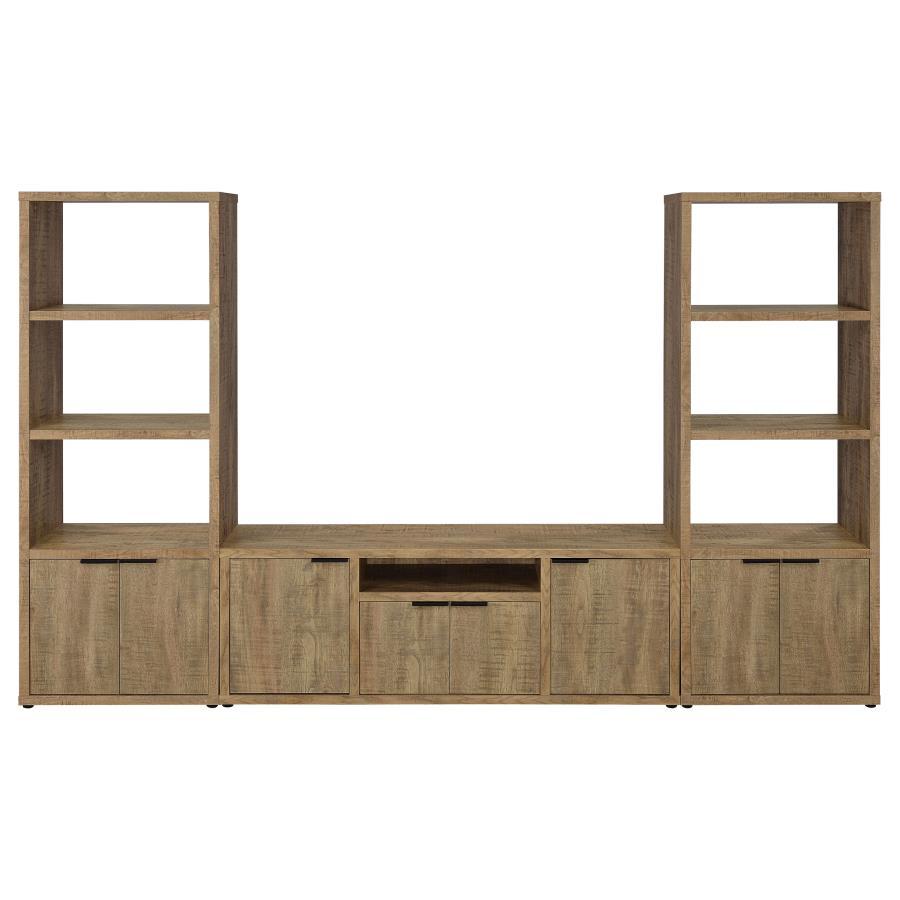 Coaster Fine Furniture Tabby - 3 Piece TV Entertainment Center - Mango | Meri Furniture
