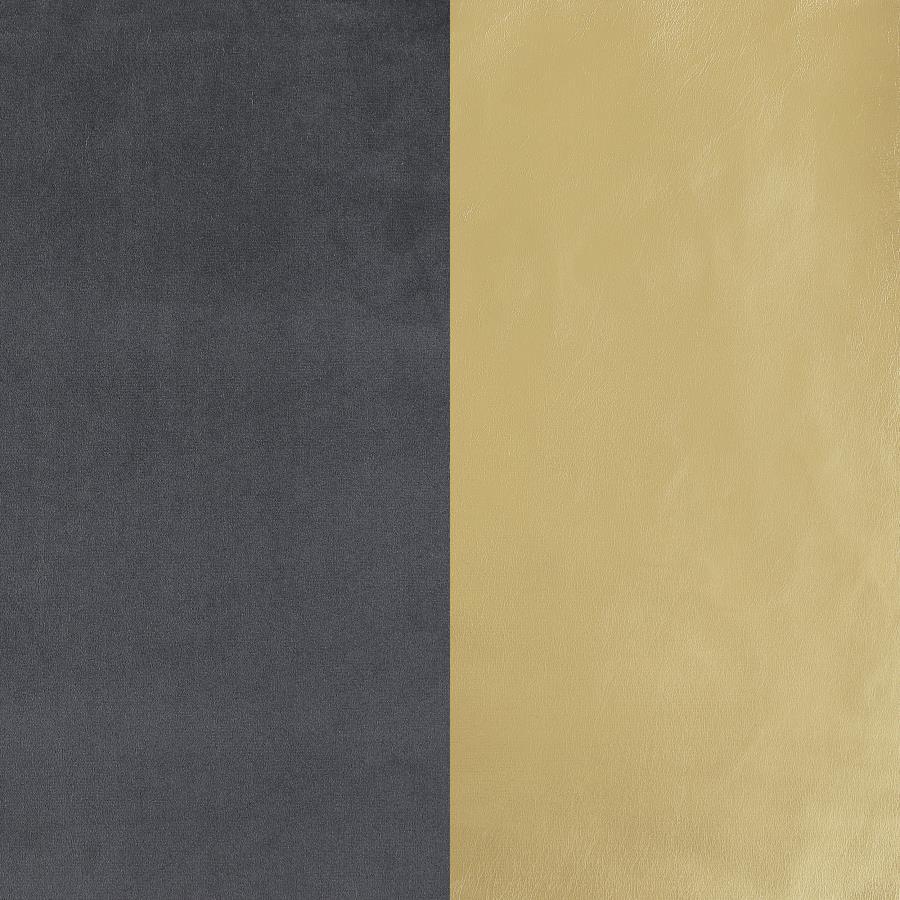 Brookside - Velvet Upholstered Curved Sofa - Dark Gray