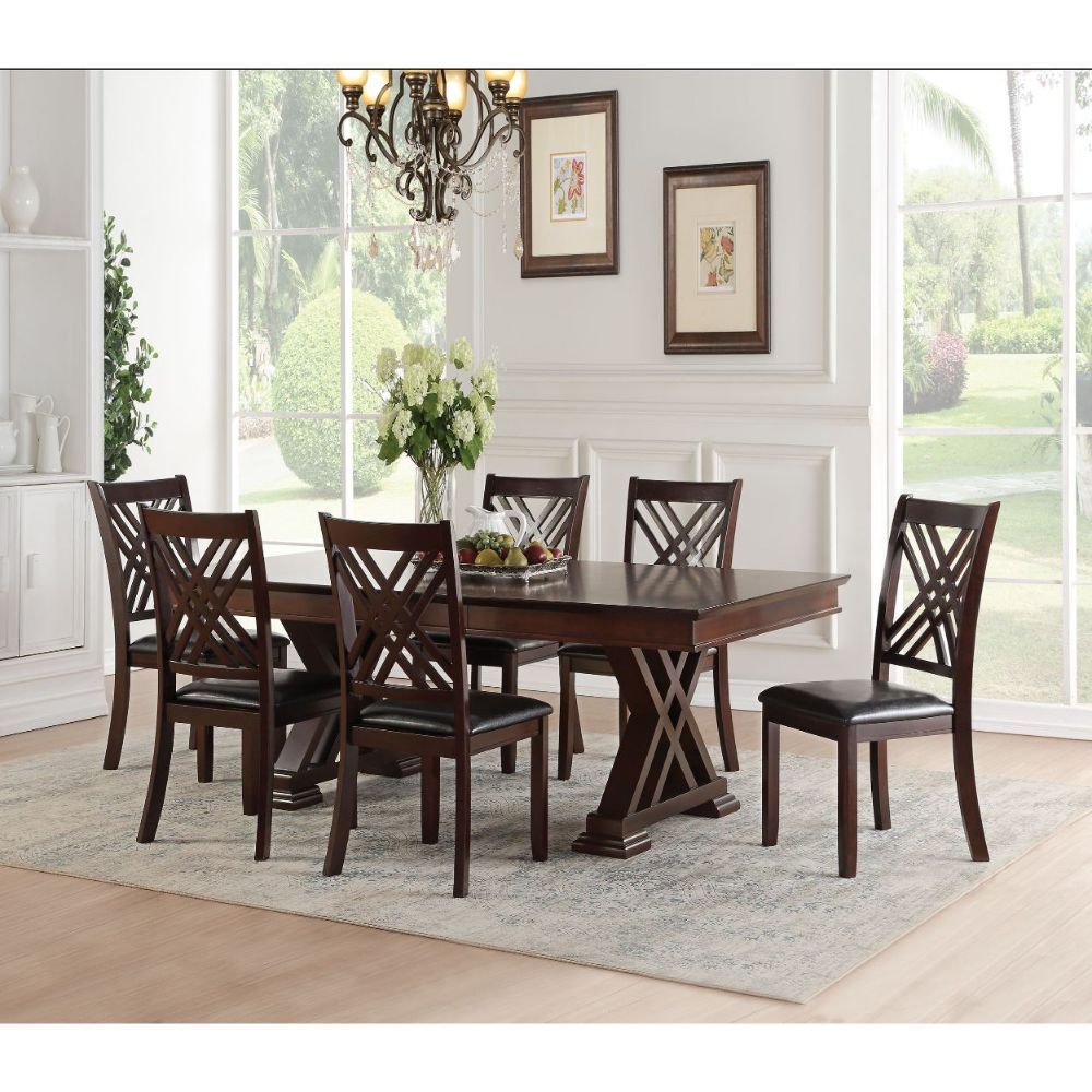ACME Katrien - Dining Table - Espresso | Meri Furniture