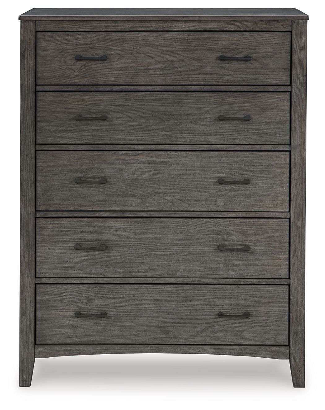 Signature Design by Ashley® Montillan - Grayish Brown - Five Drawer Chest | Meri Furniture