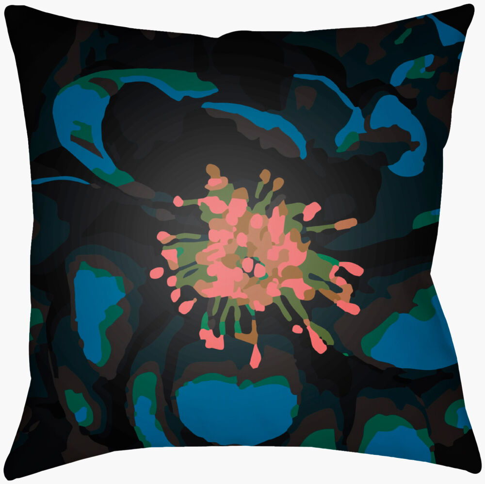 Abstract Floral Pillow