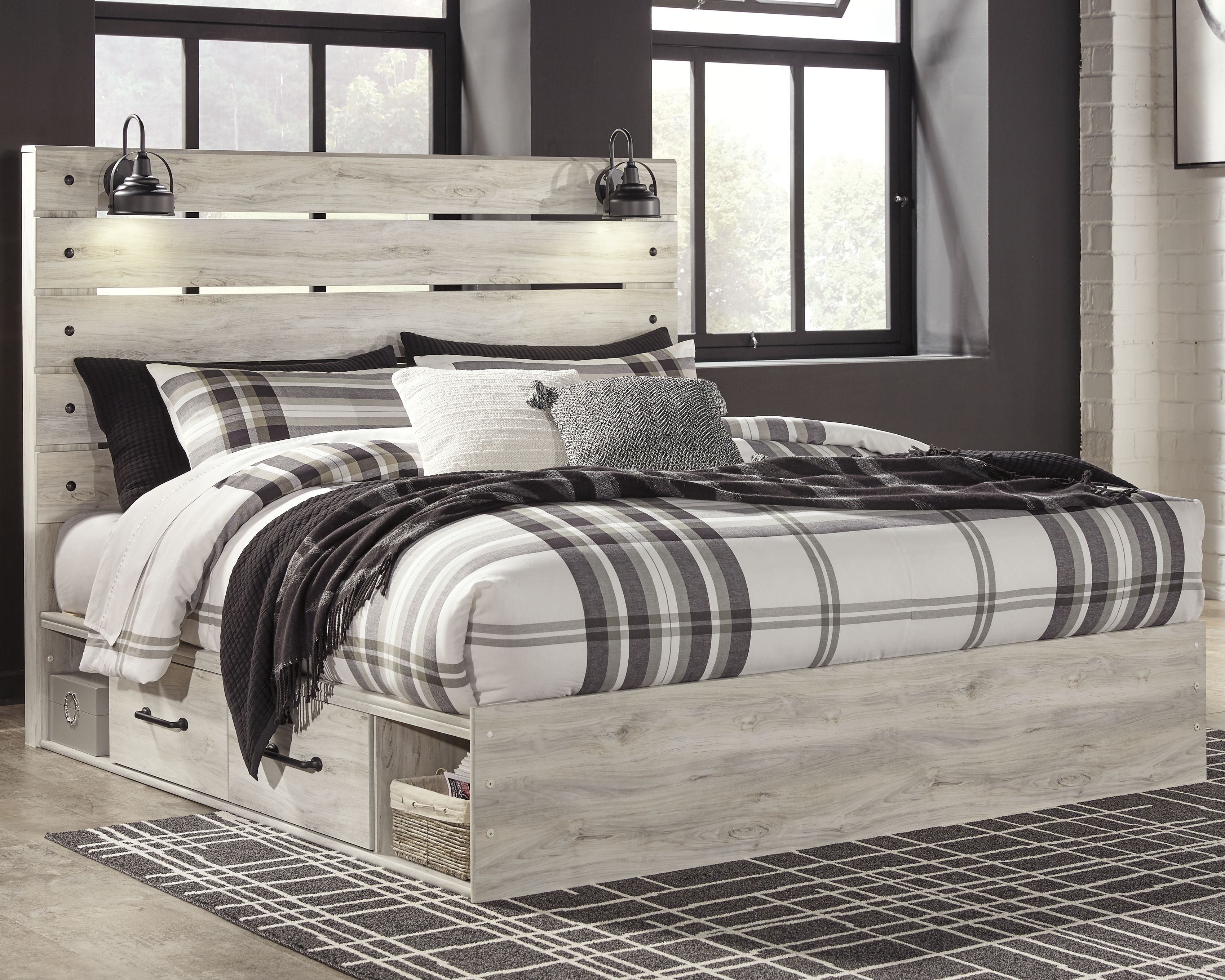Signature Design by Ashley® Cambeck - Panel Bed | Meri Furniture