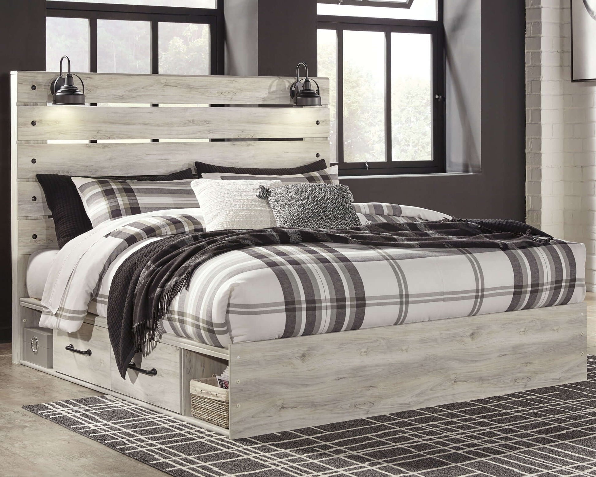 Cambeck - Panel Bed | Meri Furniture