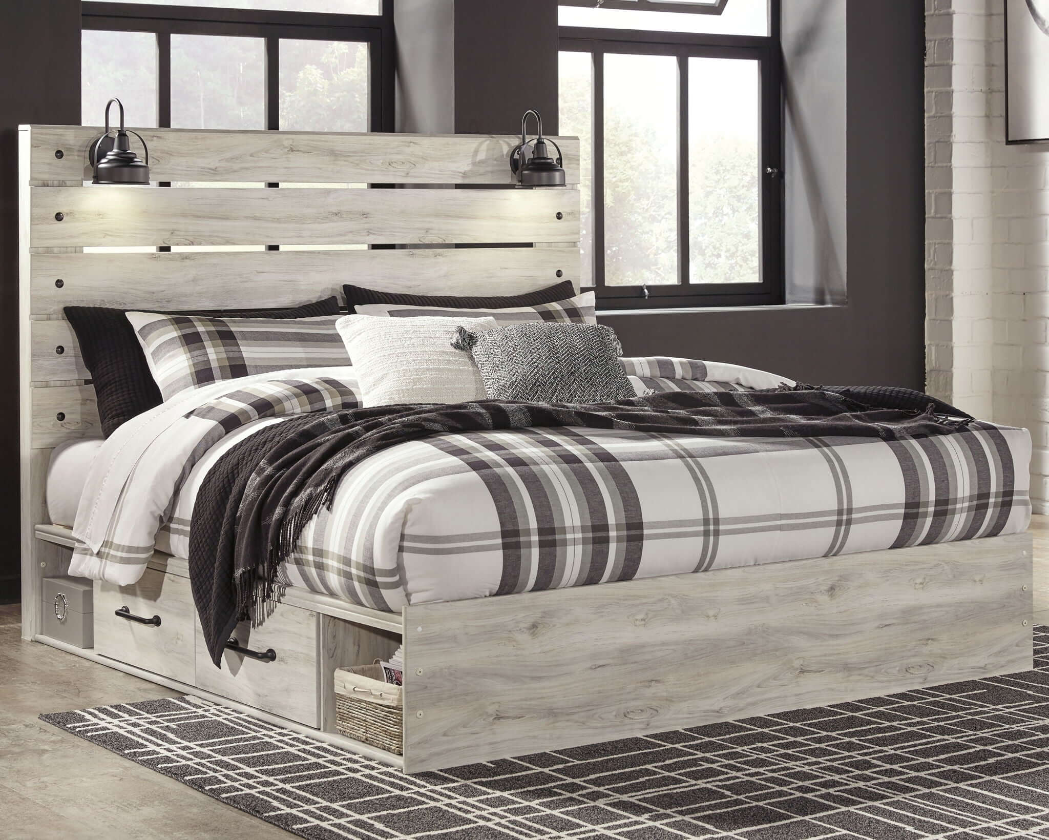 Cambeck - Panel Bed | Meri Furniture