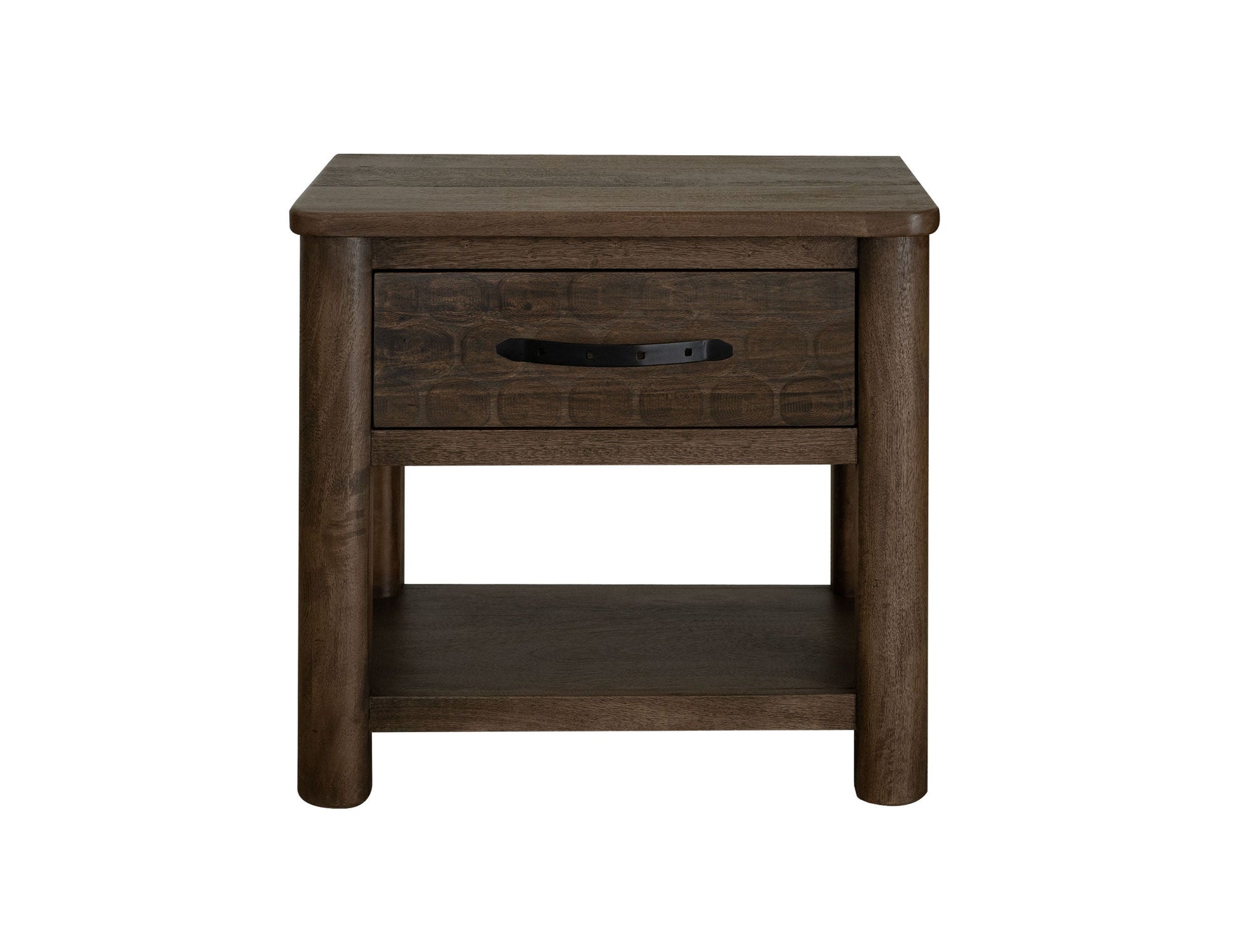 International Furniture Direct Oregon Ranch - Nightstand - Brown | Meri Furniture