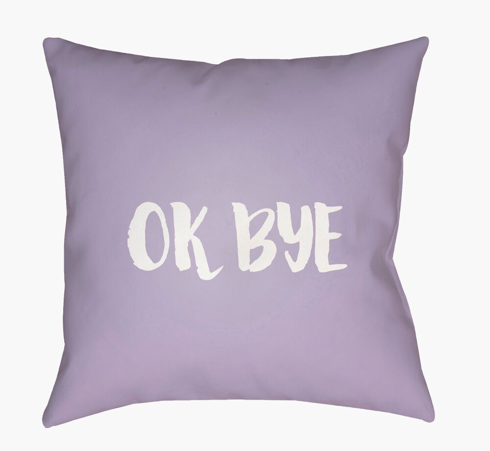 Ok Bye Pillow