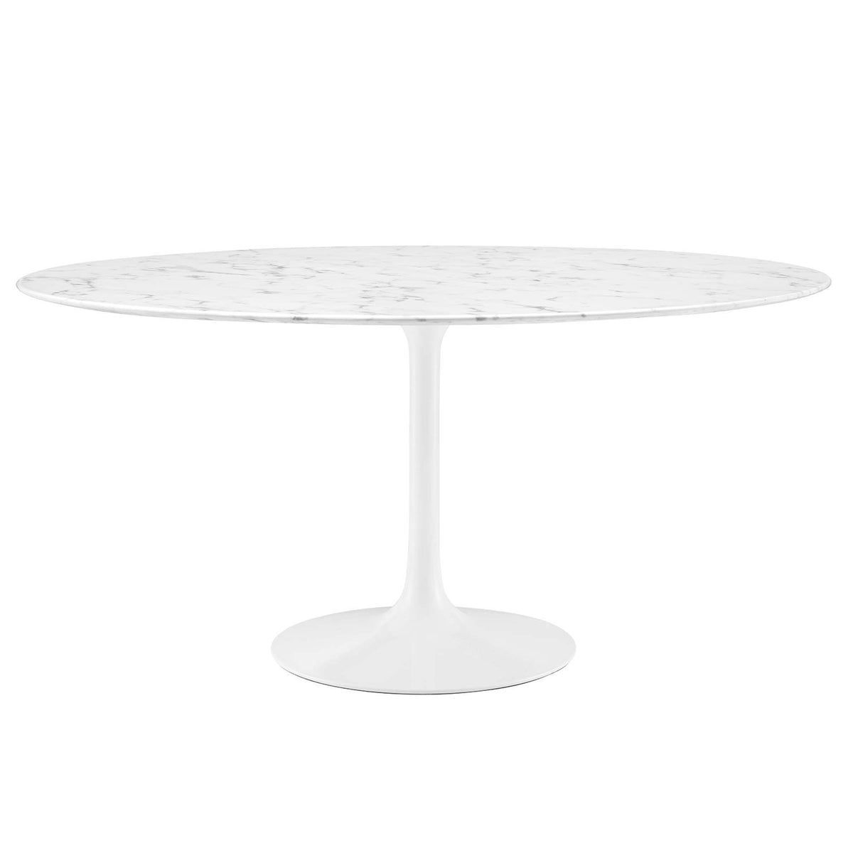 Lippa 60" Round Faux Marble Dining Table by Modway