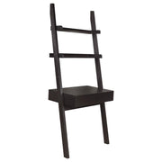 Coaster Fine Furniture Colella - 1-Drawer Ladder Desk With Shelf - Cappuccino | Meri Furniture