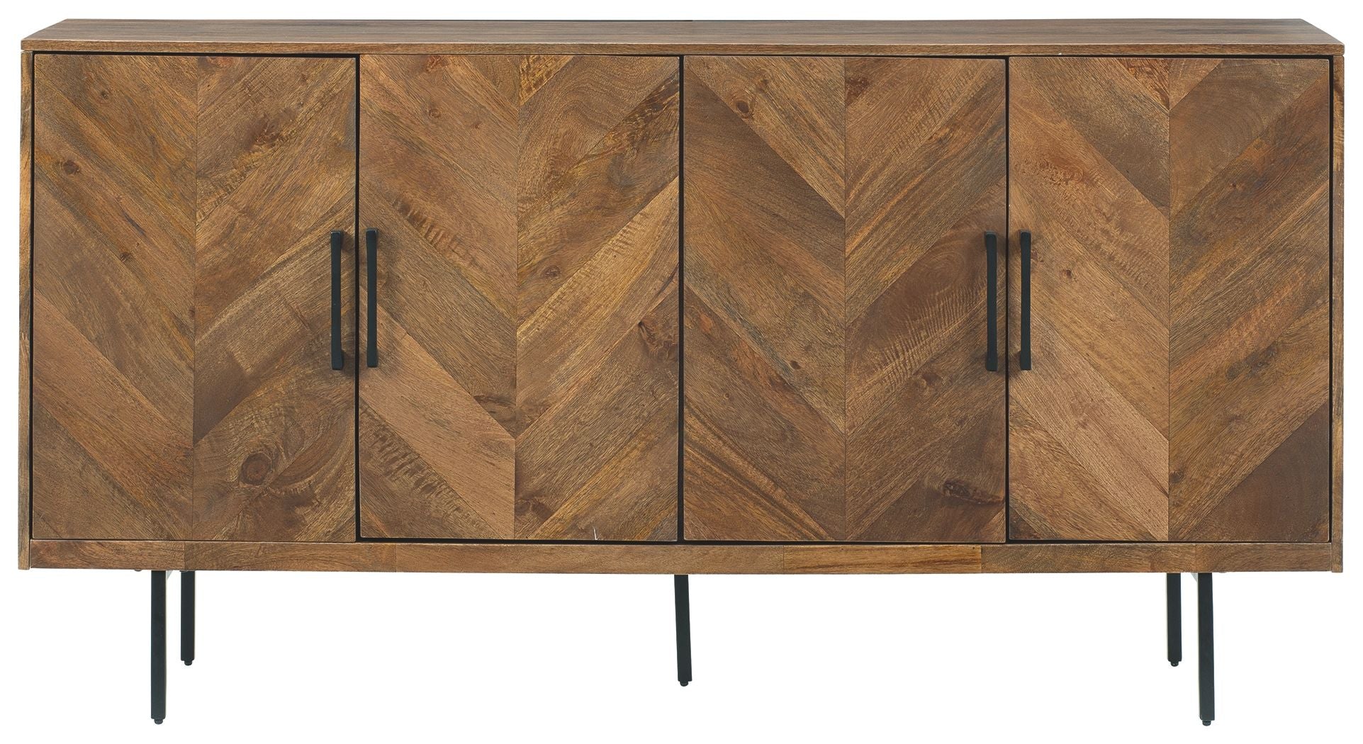 Ashley Furniture Prattville - Brown - Accent Cabinet | Meri Furniture