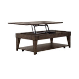 Liberty Furniture Arrowcreek - Lift Top Cocktail Table - Dark Brown | Meri Furniture