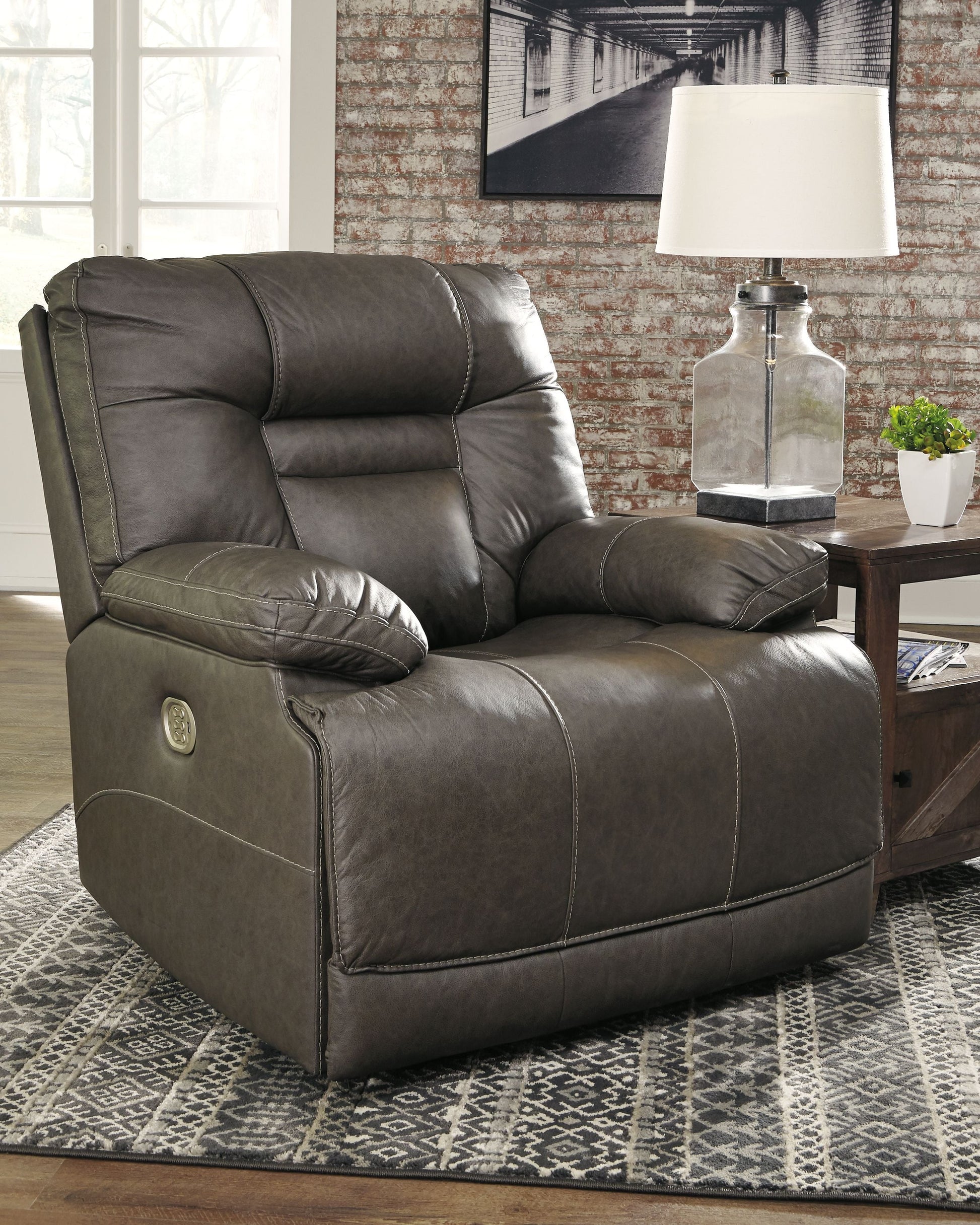 Ashley Furniture Wurstrow - Power Recliner | Meri Furniture