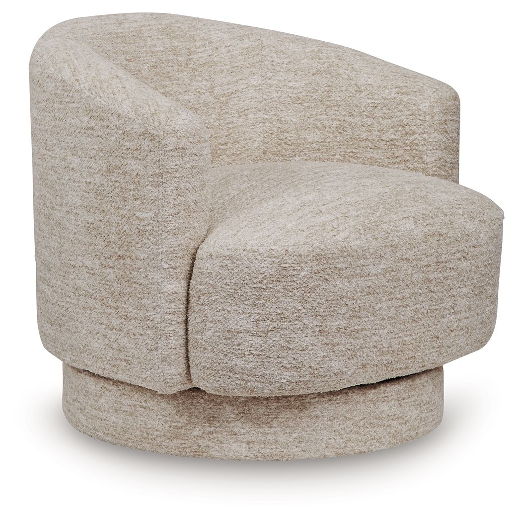 Signature Design by Ashley® Wardsor - Stone - Swivel Chair | Meri Furniture