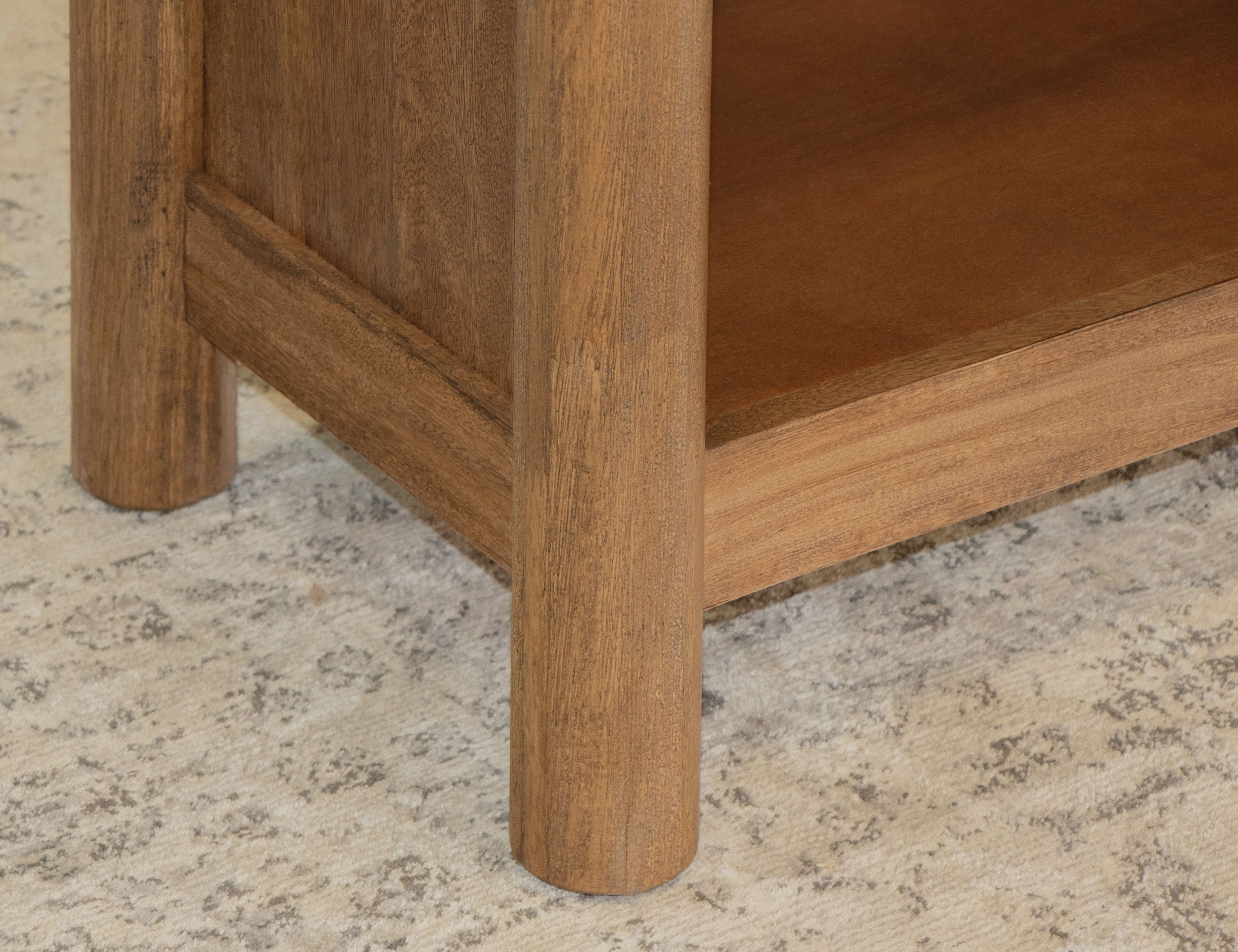 International Furniture Direct Olimpia - Bookcase - Towny Brown | Meri Furniture