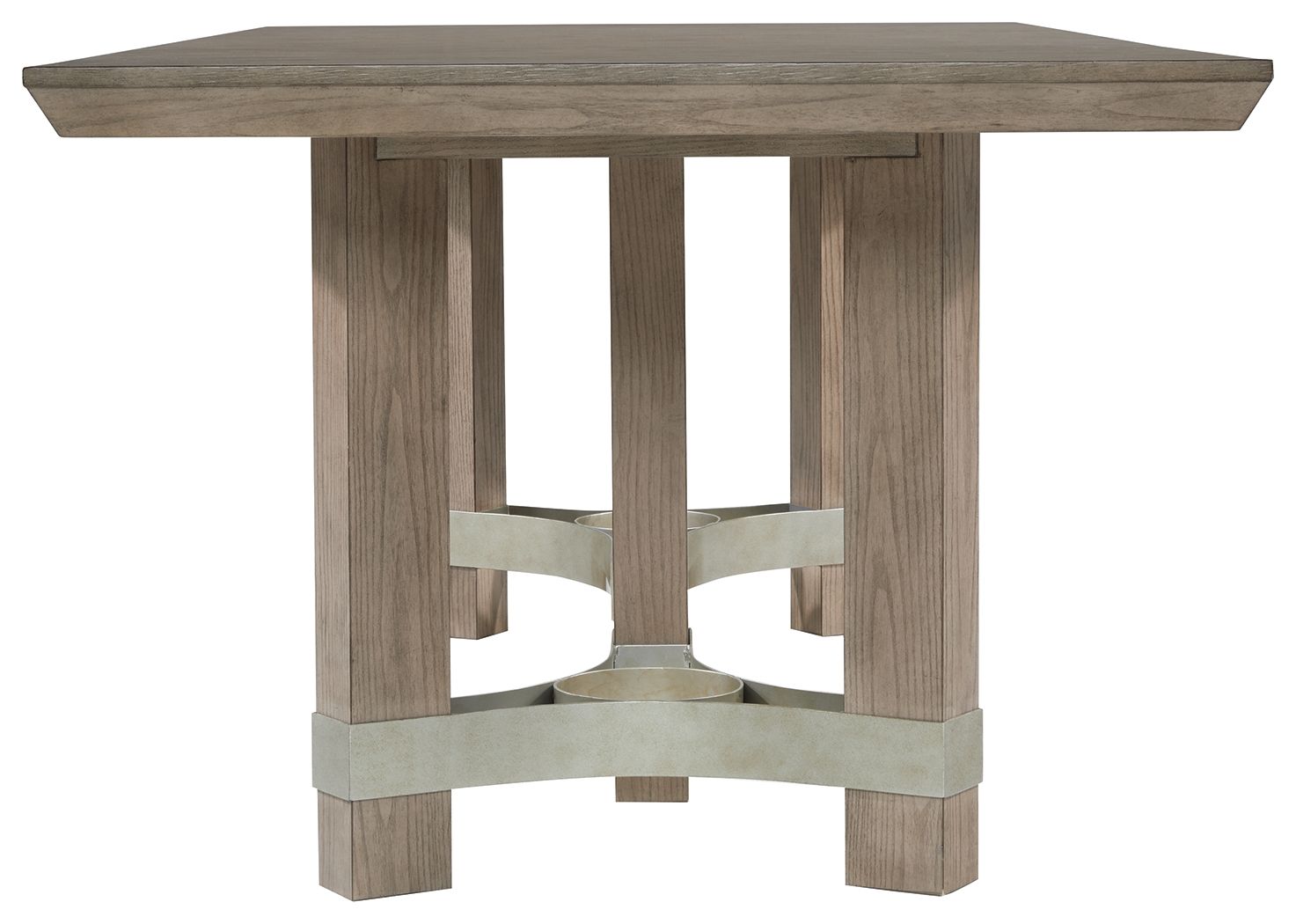 Signature Design by Ashley® Chrestner - Gray - Rectangular Dining Room Table | Meri Furniture