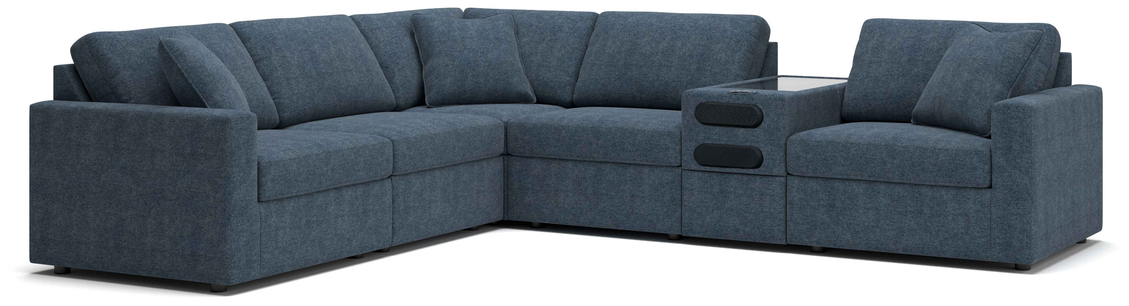 Signature Design by Ashley® Modmax - Ink - Sectional | Meri Furniture