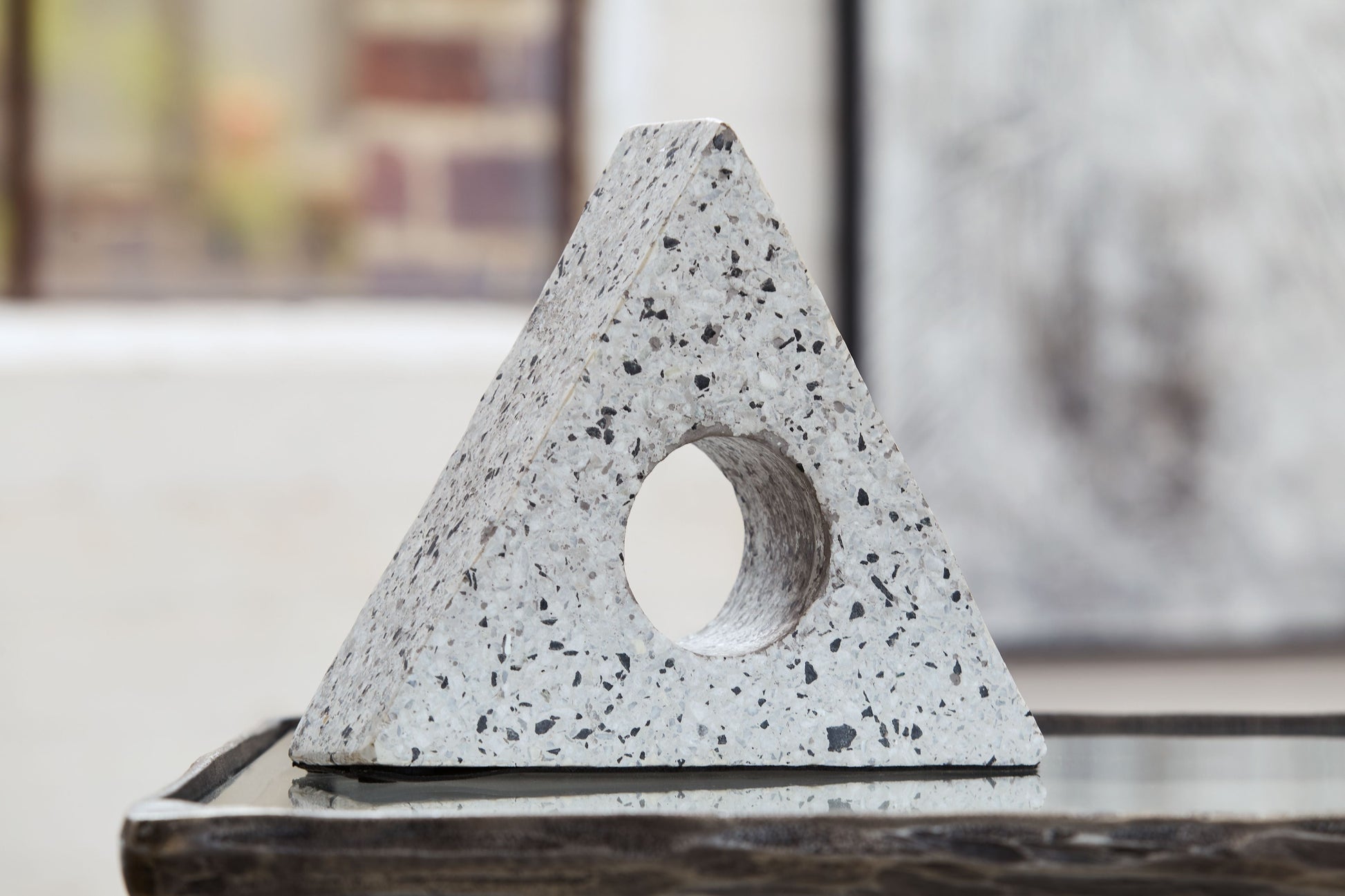 Signature Design by Ashley® Setehen - Triangular Sculpture | Meri Furniture