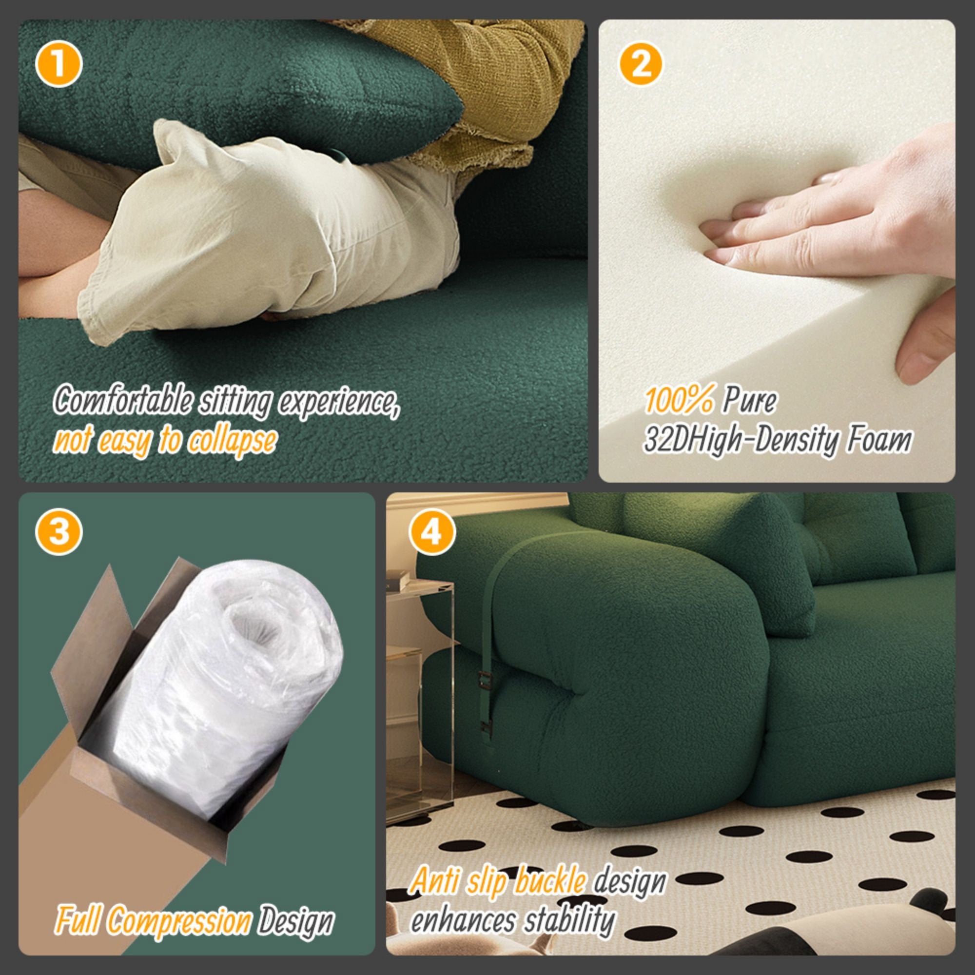 Human Dog Bed, Multi Functional Foldable Sofa Bed, 3 In 1