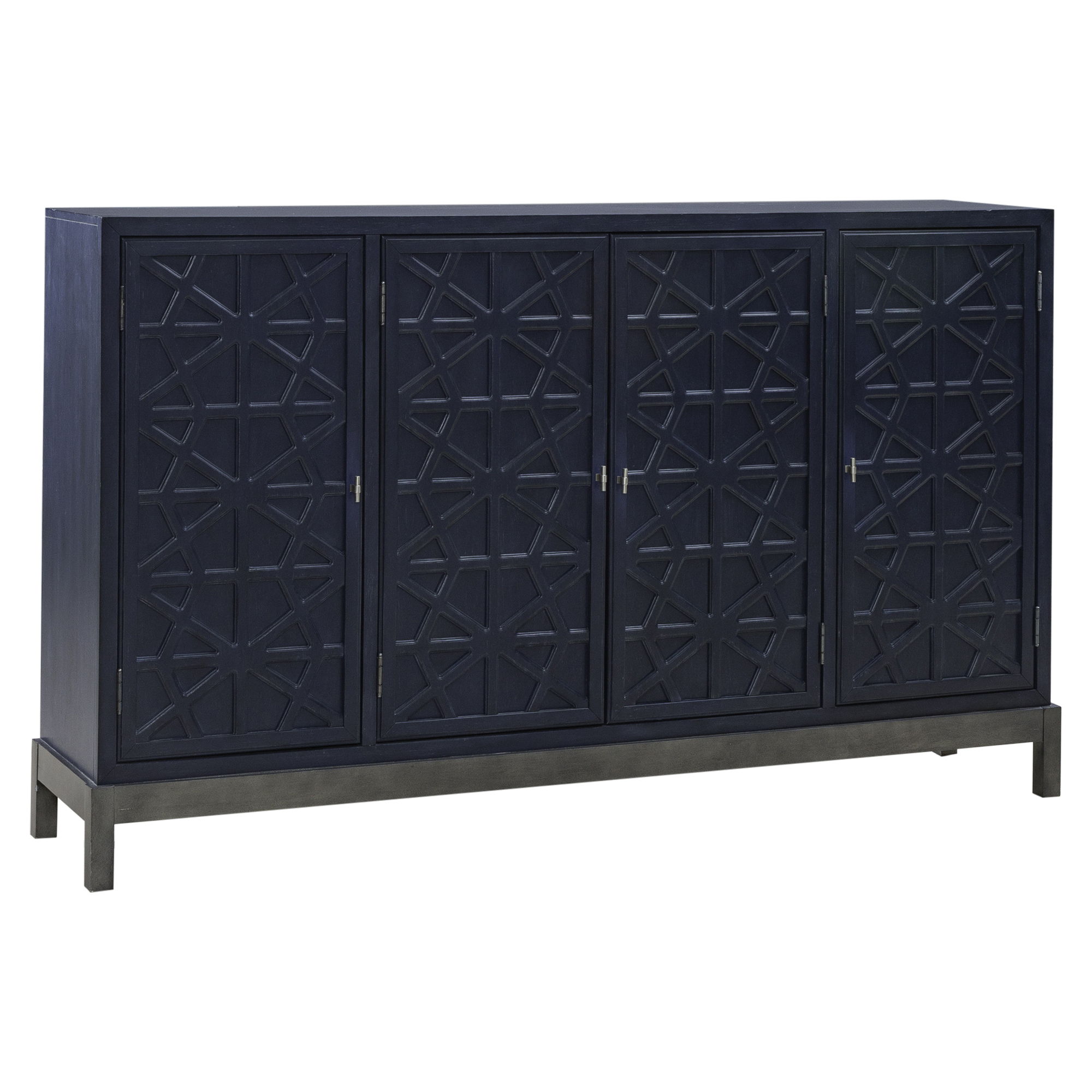 Liberty Furniture Braxton - Accent Cabinet - Azure Blue | Meri Furniture