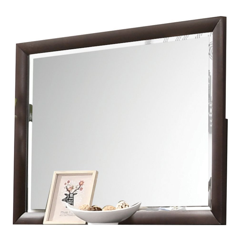 ACME Tablita - Mirror - Dark Merlot | Meri Furniture