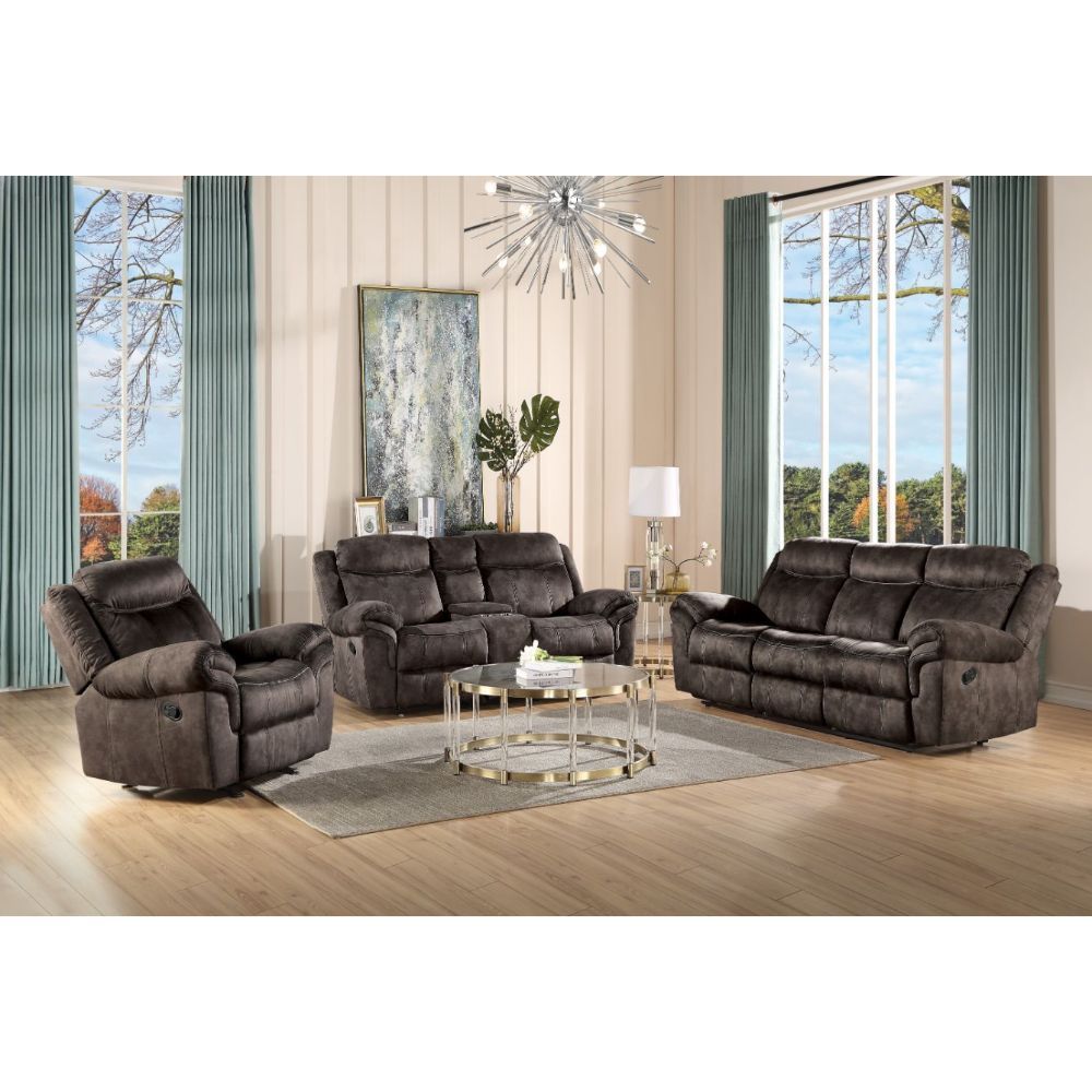 ACME Zubaida - Sofa w/USB Dock & Console(Motion) | Meri Furniture