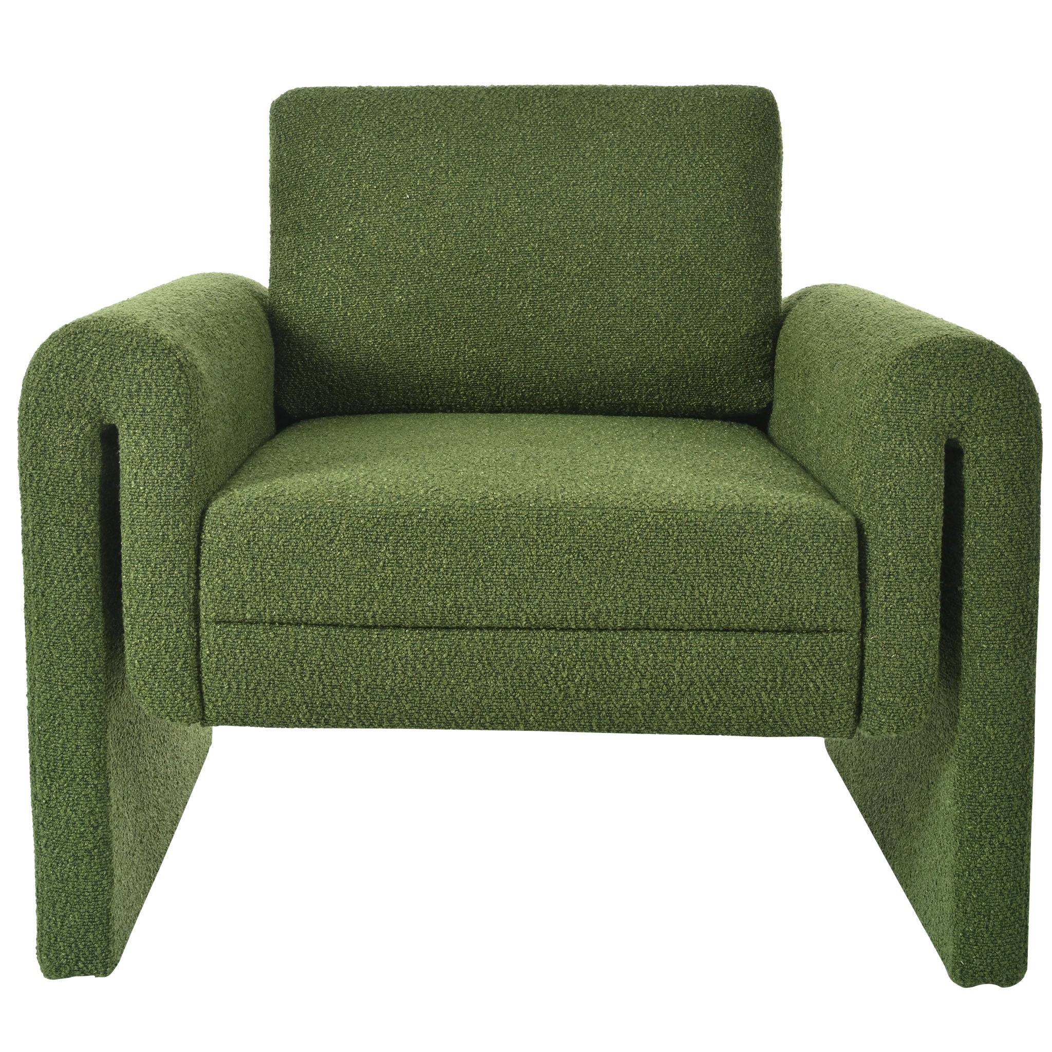 Modern Upholstered Accent Chair, Sturdy Support & Luxurious Comfort
