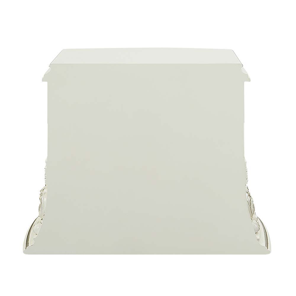ACME Adara - Nightstand - Antique White Finish | Meri Furniture