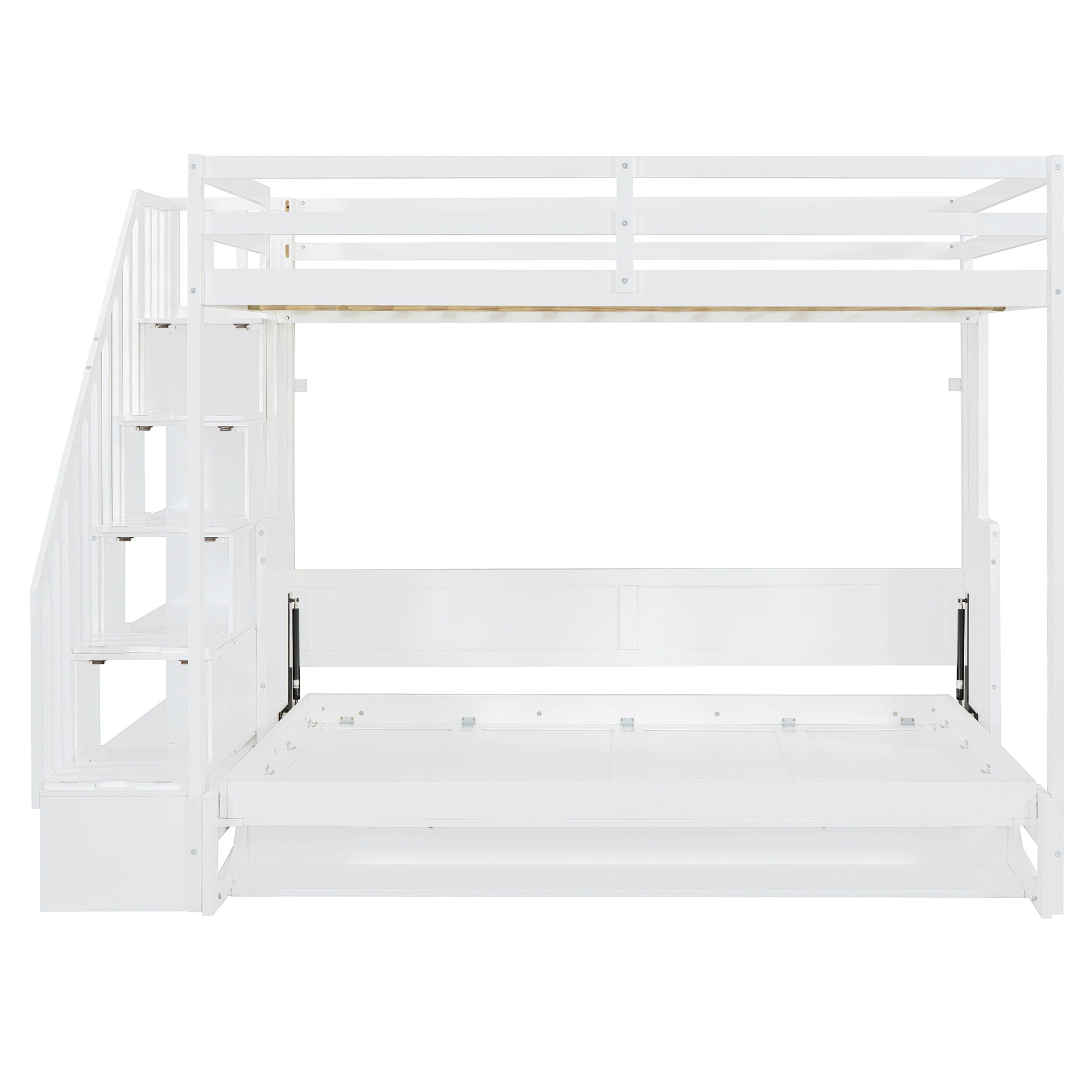 Murphy Bed With Smart Hydraulic System And Desk Design