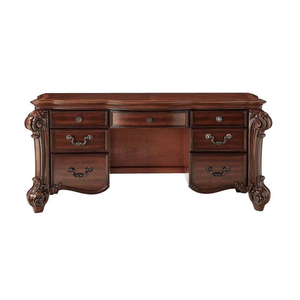 Create an elegant, traditional design in your bedroom with the Vendome vanity desk.