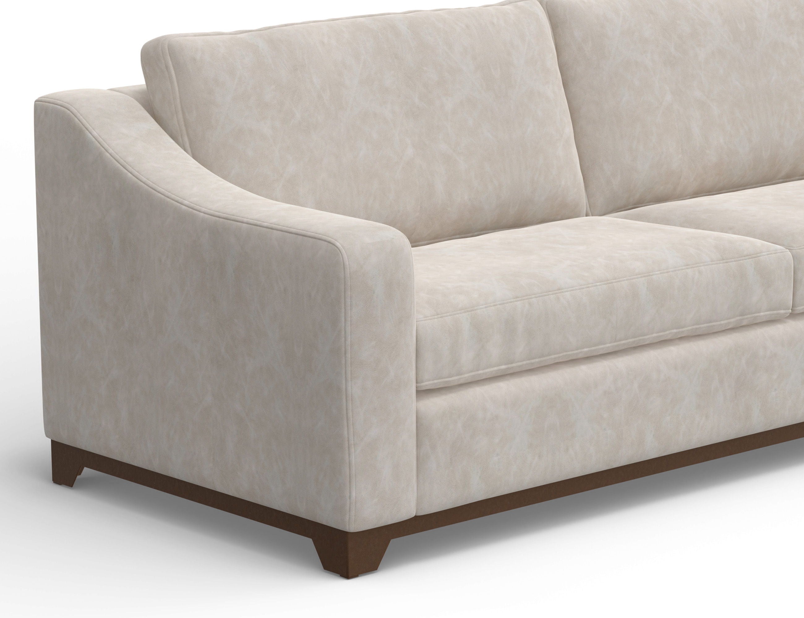 International Furniture Direct Natural Parota - Loveseat - Marble | Meri Furniture