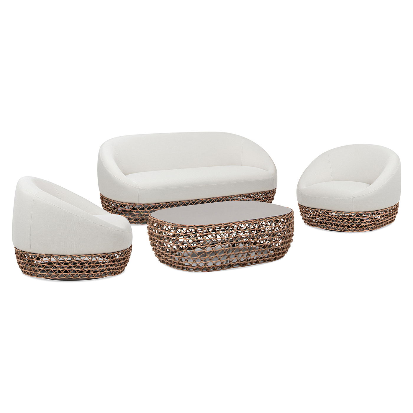 Willow - Upholstered Patio Deep Seating Sofa