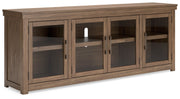 Signature Design by Ashley® Boardernest - Brown - Extra Large TV Stand | Meri Furniture
