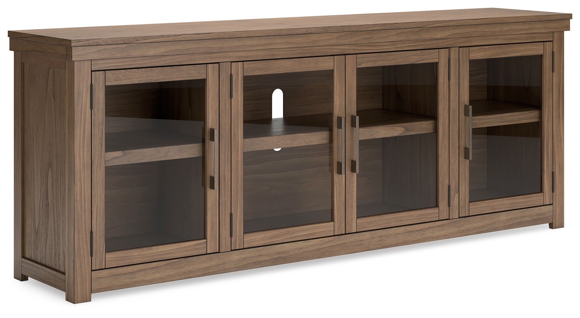 Signature Design by Ashley® Boardernest - Brown - Extra Large TV Stand | Meri Furniture