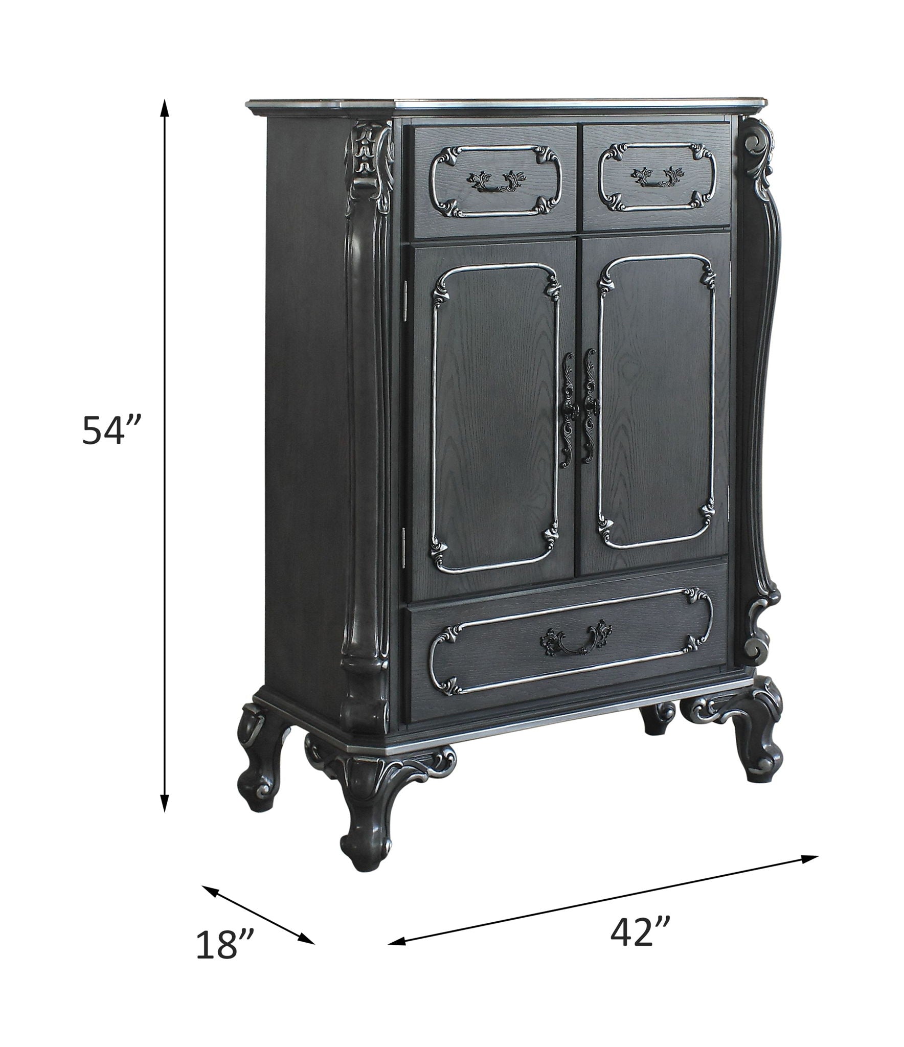 House Delphine - Chest - Charcoal