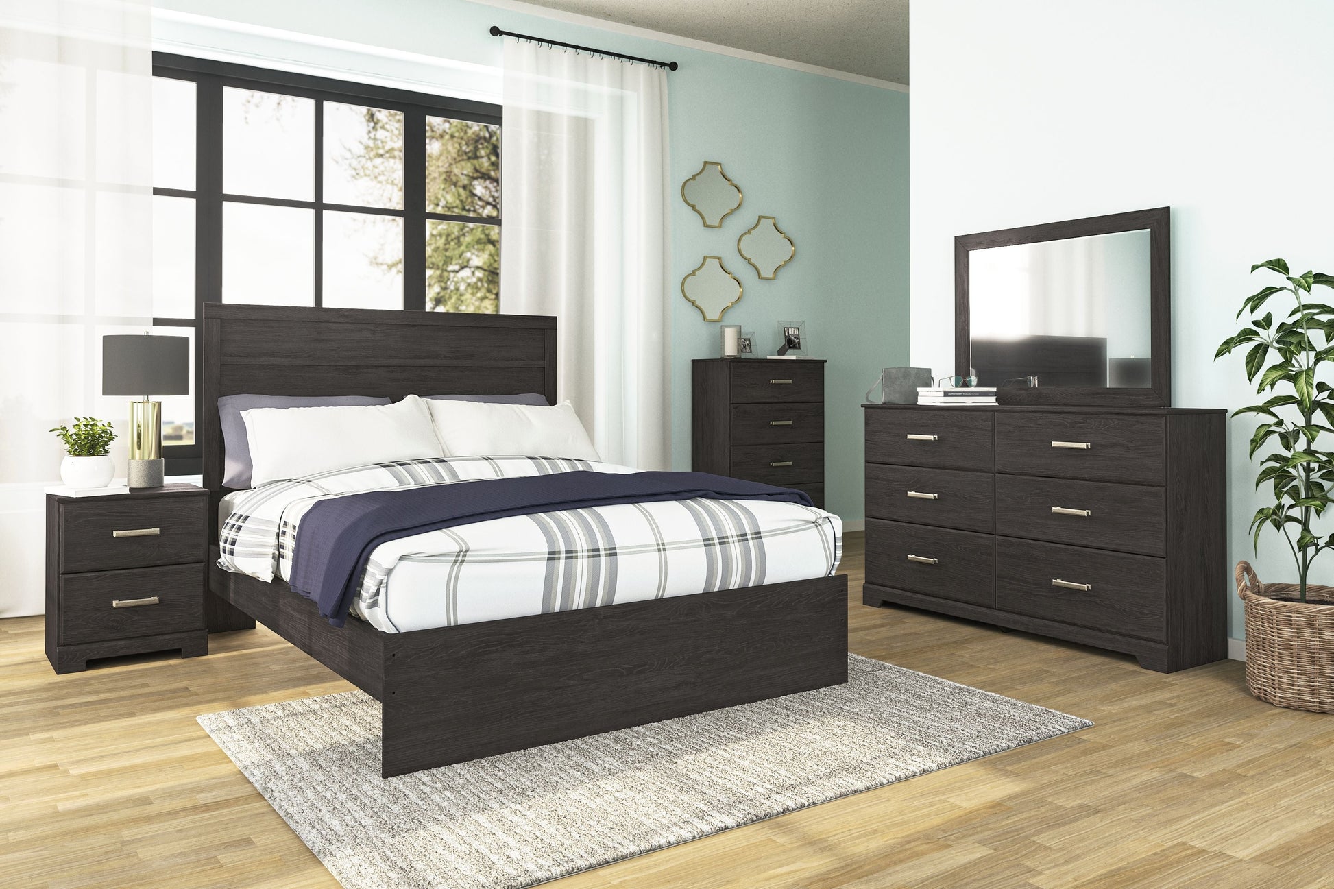 Signature Design by Ashley® Belachime - Panel Bed | Meri Furniture