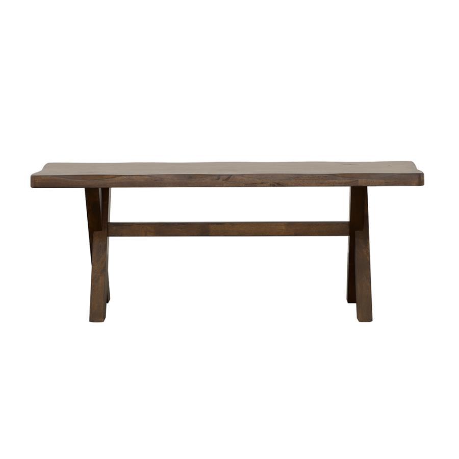 Coaster Fine Furniture Alston - Wood Dining Bench - Knotty Nutmeg | Meri Furniture