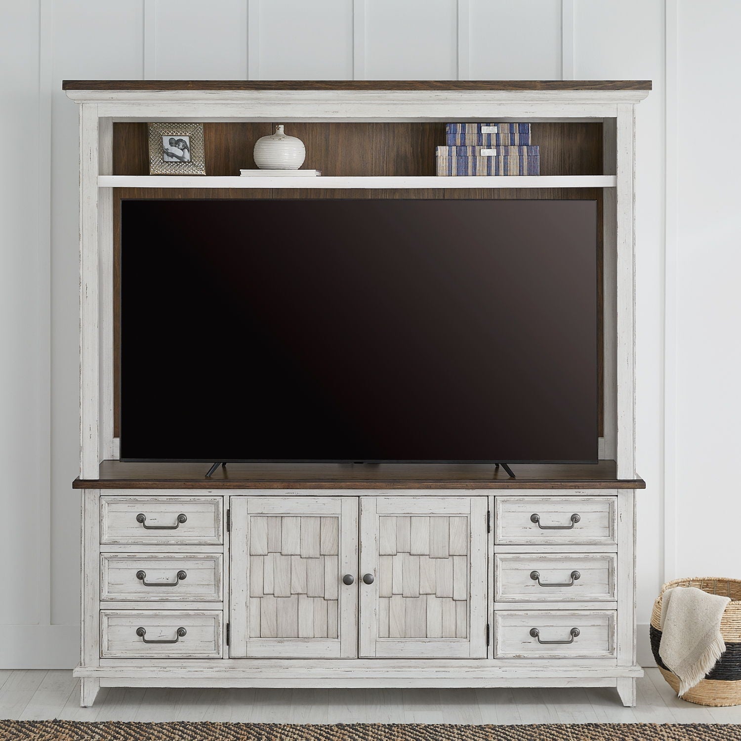 Liberty Furniture River Place - Entertainment Center | Meri Furniture