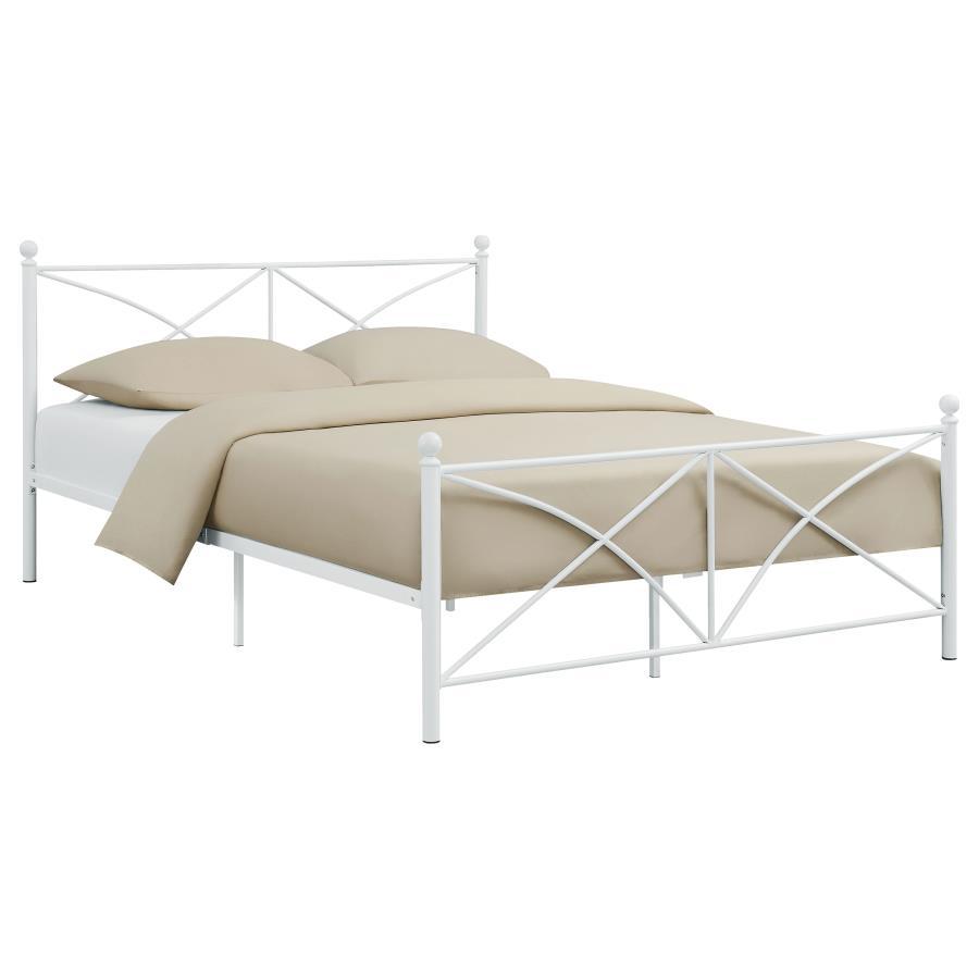 Coaster Fine Furniture Hart - Metal Open Frame Bed | Meri Furniture