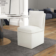 Accent Dining - Accent Dining Chair With Casters
