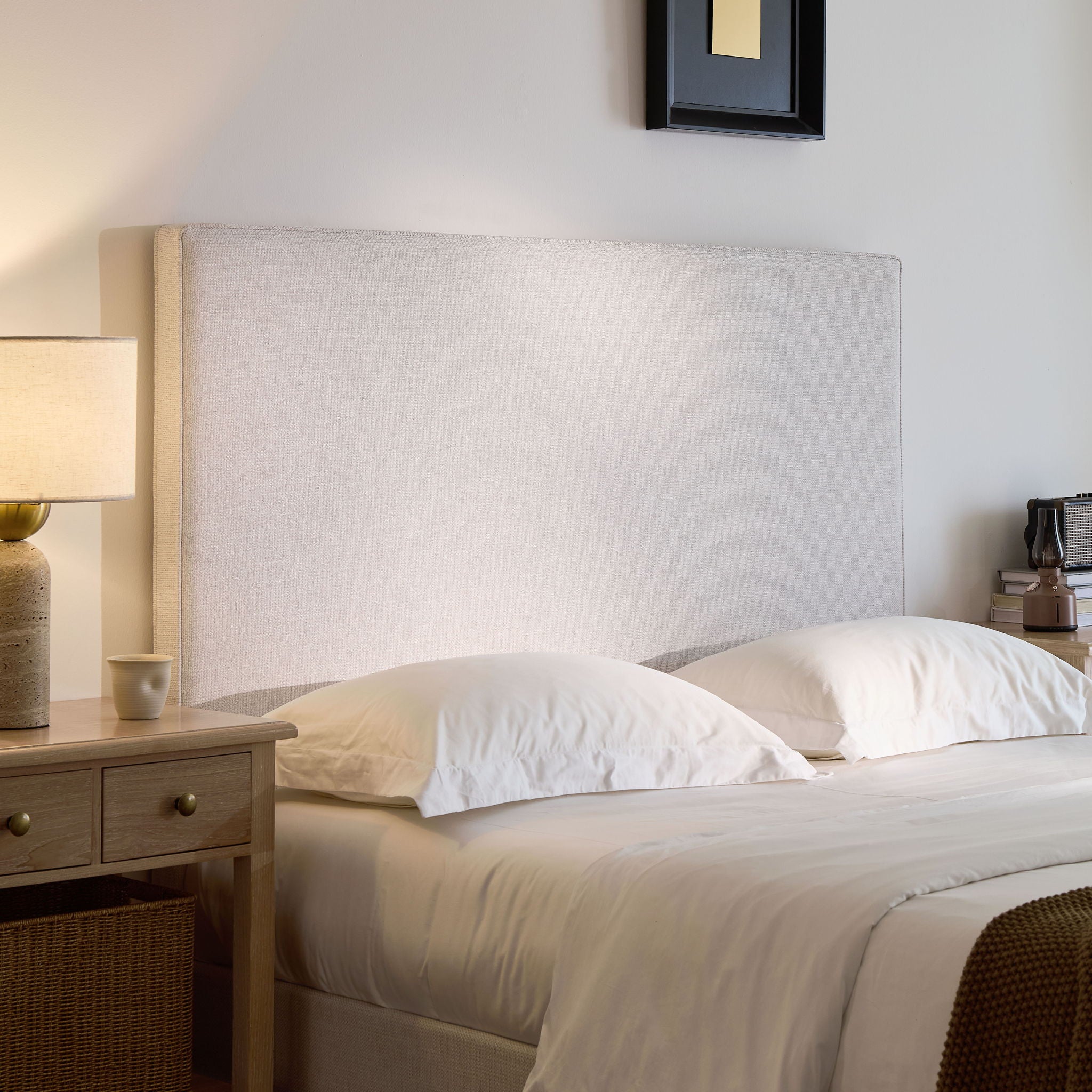 Lucas - Tall Headboard Upholstered Bed