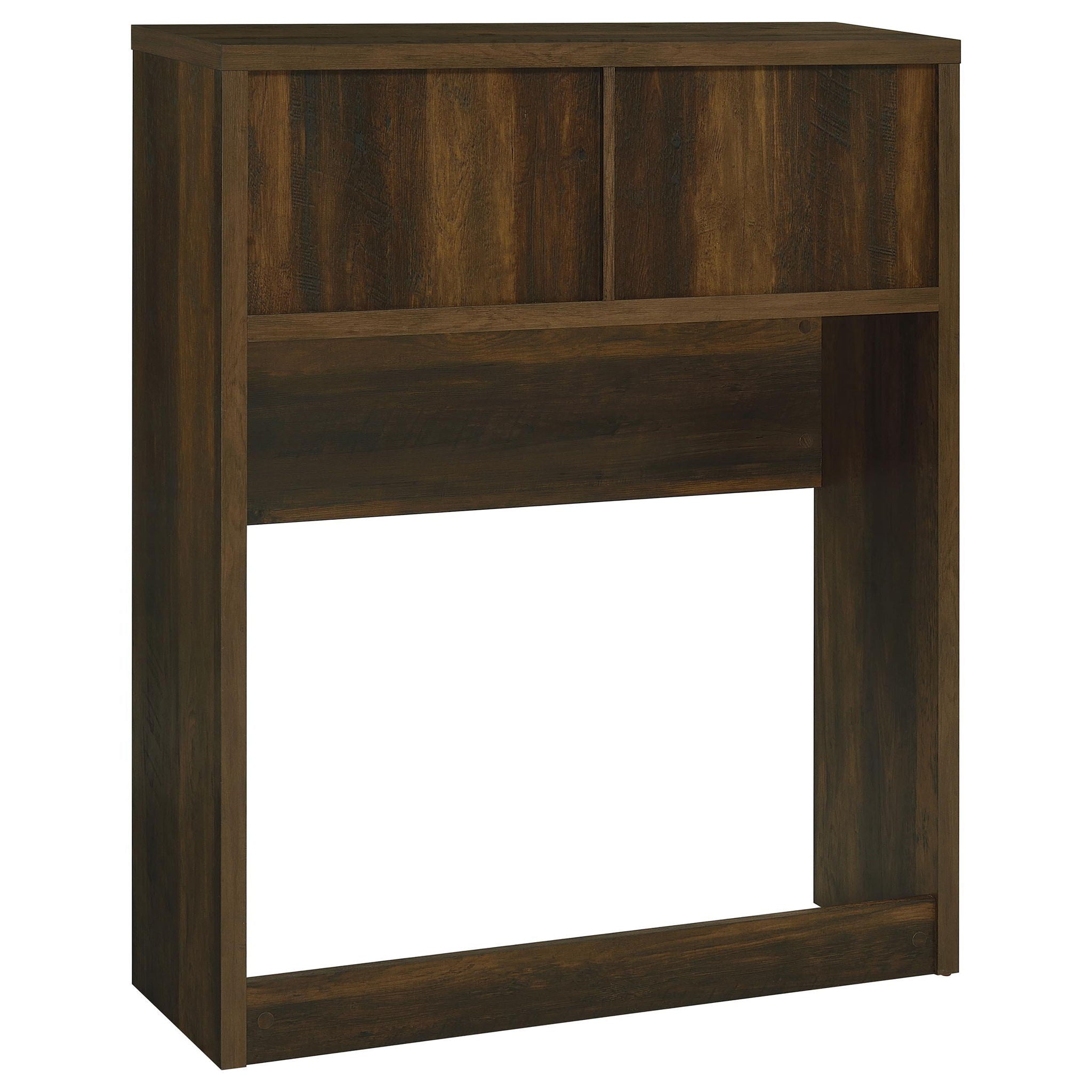 Westpark 49-inch Twin Bookcase Headboard Dark Pine